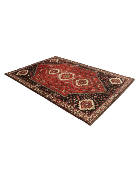 Shiraz 173x260 Cm Shiraz, Persia, Hand-carded Wool (cotton