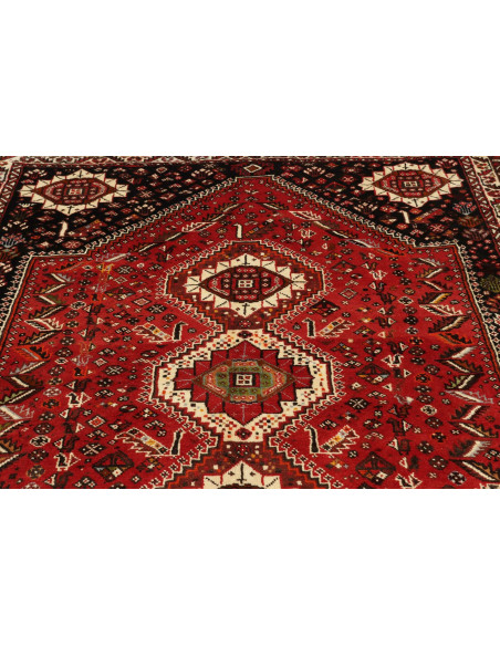 Shiraz 173x260 Cm Shiraz, Persia, Hand-carded Wool (cotton