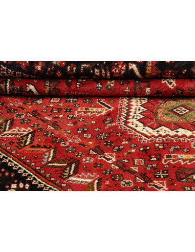 Shiraz 173x260 Cm Shiraz, Persia, Hand-carded Wool (cotton