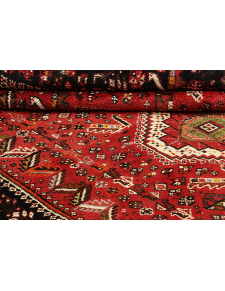 Shiraz 173x260 Cm Shiraz, Persia, Hand-carded Wool (cotton