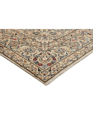 Kashan 197x308 Cm Kashan Persia Hand-carded Wool Cotton