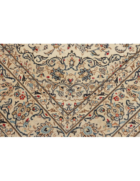 Kashan 197x308 Cm Kashan Persia Hand-carded Wool Cotton