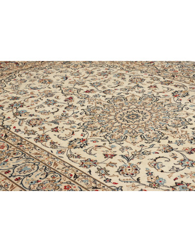 Kashan 197x308 Cm Kashan Persia Hand-carded Wool Cotton