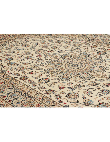 Kashan 197x308 Cm Kashan Persia Hand-carded Wool Cotton