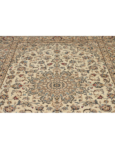 Kashan 197x308 Cm Kashan Persia Hand-carded Wool Cotton