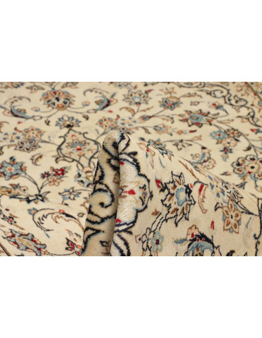 Kashan 197x308 Cm Kashan Persia Hand-carded Wool Cotton
