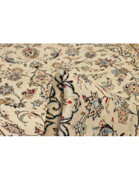 Kashan 197x308 Cm Kashan Persia Hand-carded Wool Cotton