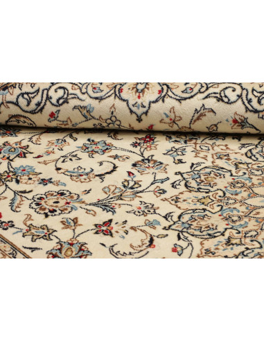 Kashan 197x308 Cm Kashan Persia Hand-carded Wool Cotton