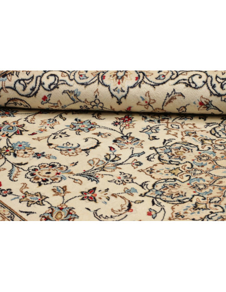 Kashan 197x308 Cm Kashan Persia Hand-carded Wool Cotton