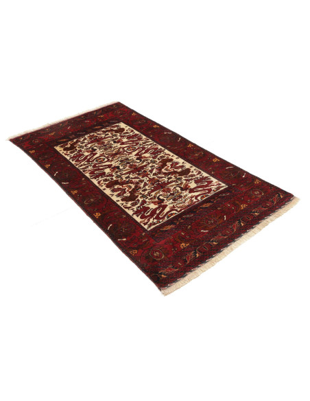 Baluch 98x182 Cm Baluch, Persia, Hand-carded Wool (warp:
