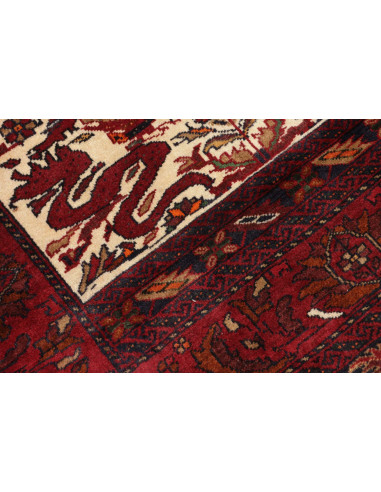 Baluch 98x182 Cm Baluch, Persia, Hand-carded Wool (warp: