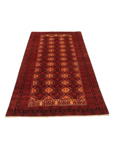 Baluch 103x201 Cm Baluch Persia Hand-carded Wool Cotton
