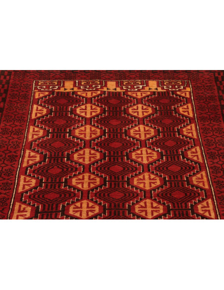 Baluch 103x201 Cm Baluch Persia Hand-carded Wool Cotton