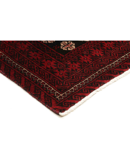 Baluch 110x208 Cm Baluch Persia Hand-carded Wool Cotton
