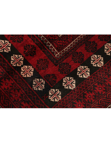 Baluch 110x208 Cm Baluch Persia Hand-carded Wool Cotton