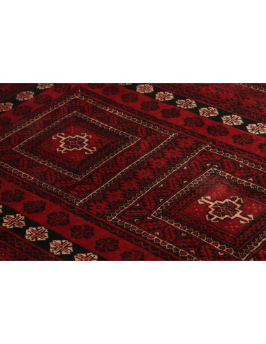 Baluch 110x208 Cm Baluch Persia Hand-carded Wool Cotton