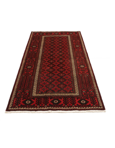 Baluch 109x211 Cm Baluch Persia Lana Cardata A Mano (ordito