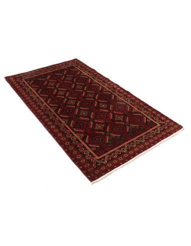 Baluch 107x198 Cm Baluch Persia Hand-carded Wool (warp: