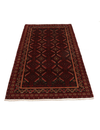 Baluch 107x198 Cm Baluch Persia Hand-carded Wool (warp: