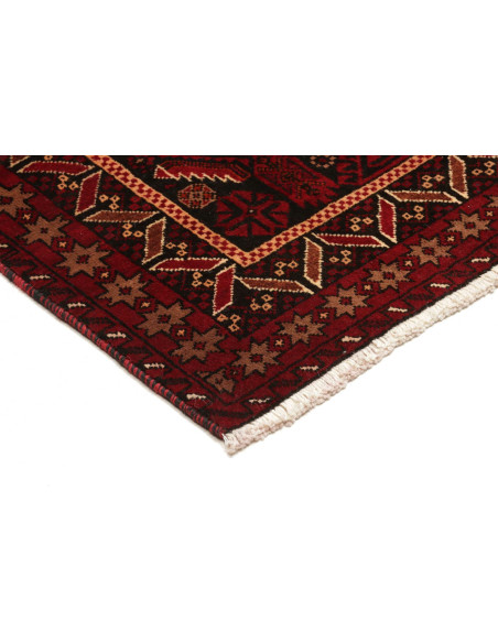 Baluch 107x198 Cm Baluch Persia Hand-carded Wool (warp: