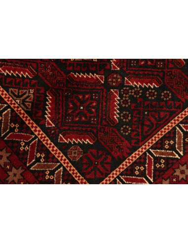 Baluch 107x198 Cm Baluch Persia Hand-carded Wool (warp: