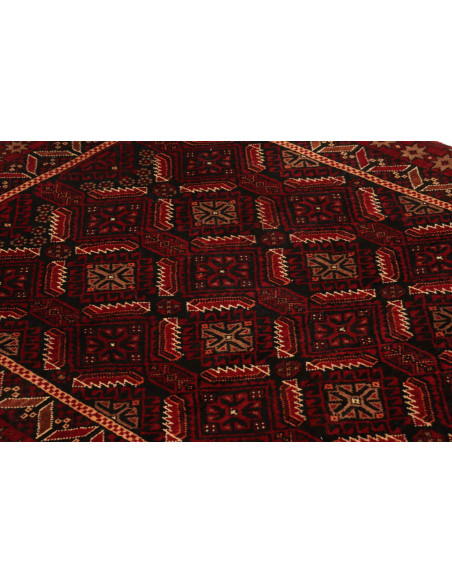 Baluch 107x198 Cm Baluch Persia Hand-carded Wool (warp: