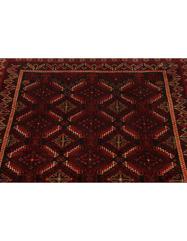 Baluch 107x198 Cm Baluch Persia Hand-carded Wool (warp:
