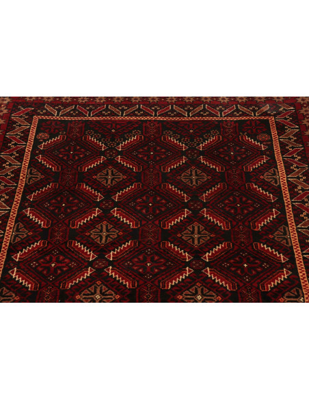 Baluch 107x198 Cm Baluch Persia Lana Cardata A Mano (ordito: