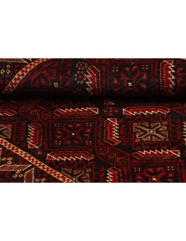 Baluch 107x198 Cm Baluch Persia Hand-carded Wool (warp: