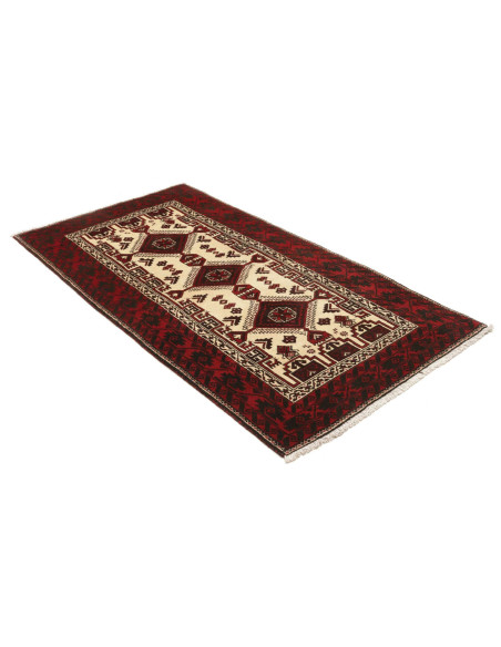 Baluch 103x197 Cm Baluch Persia Lana Cardata A Mano Cotone
