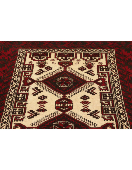 Baluch 103x197 Cm Baluch Persia Hand-carded Wool Cotton