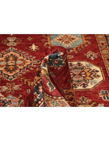 Kazak Fine 172x246 Cm Kazak Fine, Pakistan, Hand-carded Wool