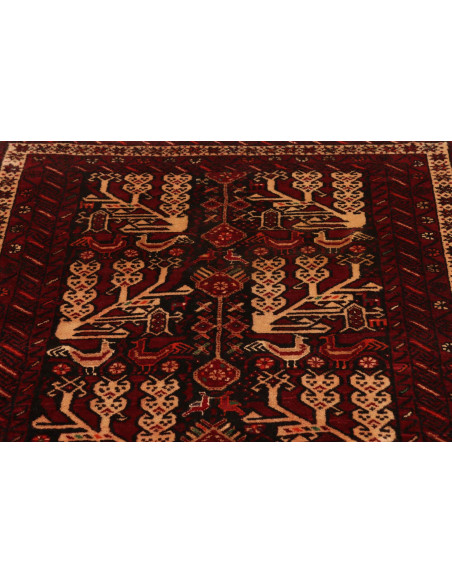Baluch 102x190 Cm Baluch Persia Hand-carded Wool (warp: