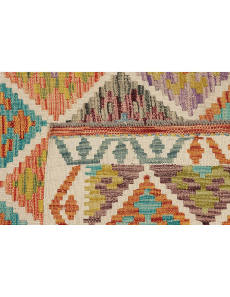 Kilim 99x199 Cm Kilim Afghanistan Hand-carded Wool (warp