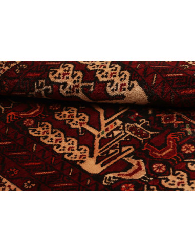 Baluch 102x190 Cm Baluch Persia Hand-carded Wool (warp: