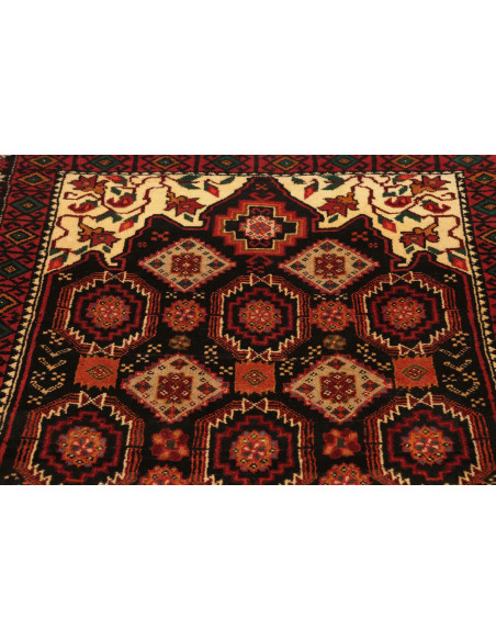 Baluch 104x194 Cm Baluch, Persia, Hand-carded Wool