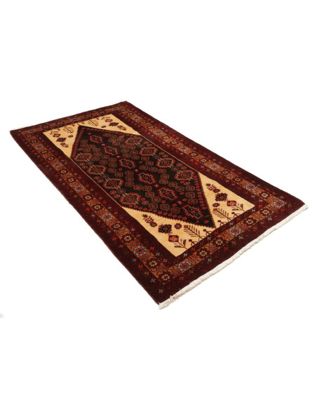 Baluch 105x198 Cm Baluch, Persia, Hand-carded Wool, Cotton,