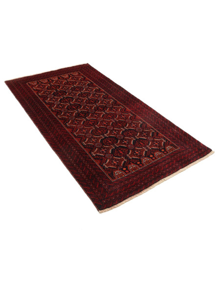 Baluch 108x208 Cm Baluch Persia Hand-spun Wool Cotton