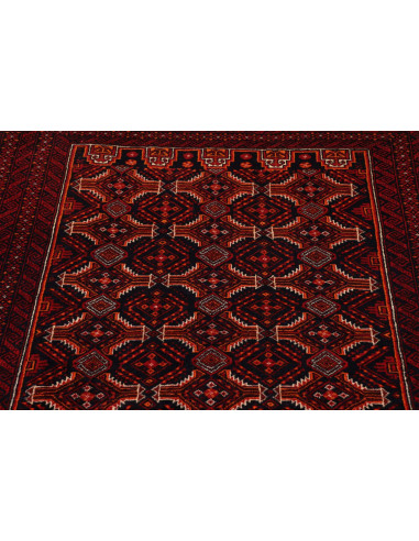 Baluch 108x208 Cm Baluch Persia Hand-spun Wool Cotton