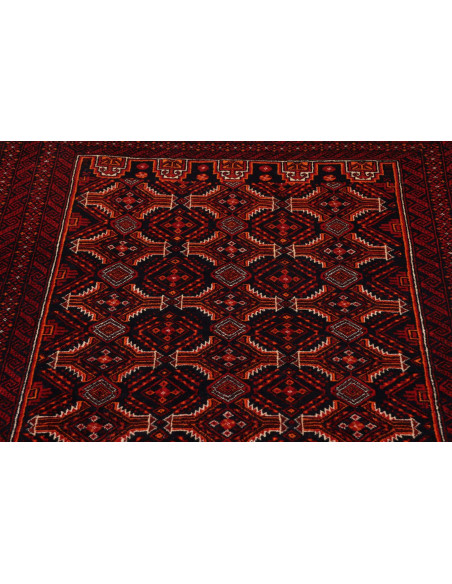 Baluch 108x208 Cm Baluch Persia Hand-spun Wool Cotton