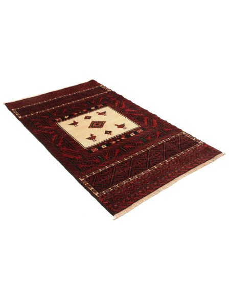 Baluch 110x190 Cm Baluch, Persia, Hand-carded Wool, Cotton