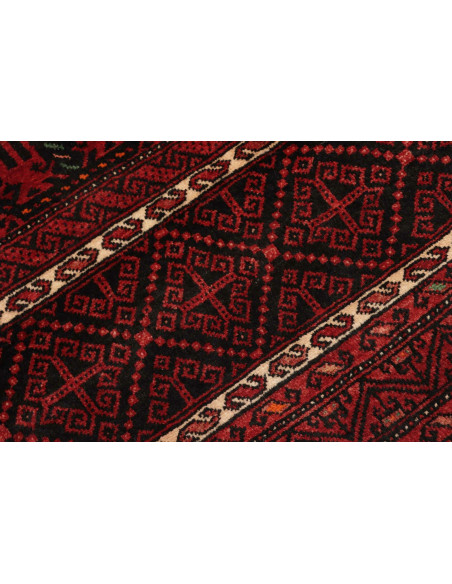 Baluch 110x190 Cm Baluch, Persia, Hand-carded Wool, Cotton