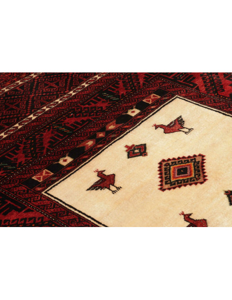 Baluch 110x190 Cm Baluch, Persia, Lana Cardata A Mano,