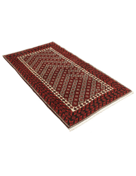 Baluch 98x188 Cm Baluch, Persia, Hand-carded Wool, Cotton,