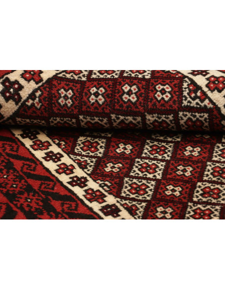 Baluch 98x188 Cm Baluch, Persia, Hand-carded Wool, Cotton,