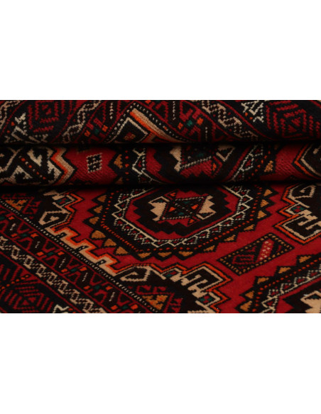 Baluch 103x194 Cm Baluch, Persia, Hand-carded Wool (warp: