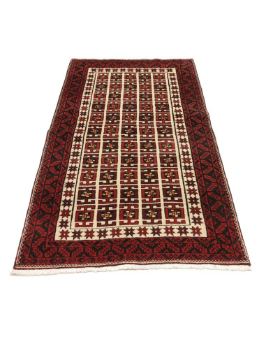 Baluch 97x187 Cm Baluch, Persia, Hand-carded Wool (warp: