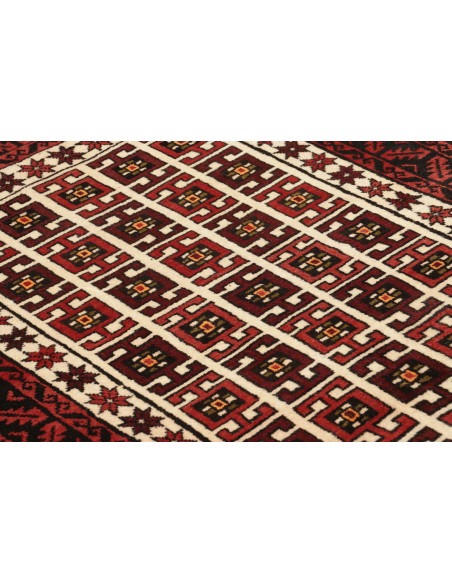 Baluch 97x187 Cm Baluch, Persia, Hand-carded Wool (warp: