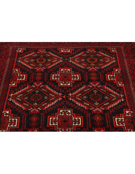 Baluch 110x202 Cm Baluch Persia Hand-carded Wool Cotton