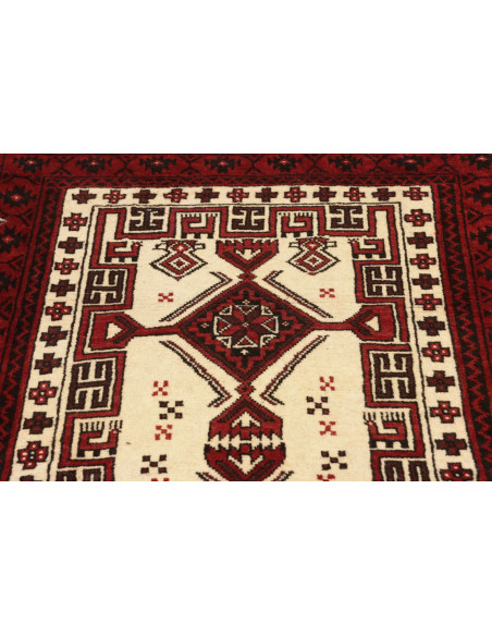 Baluch 95x192 Cm Baluch, Persia, Hand-carded Wool,
